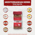 Eastanbul Mediterranean Spice Blend, 5.29oz Mediterranean Seasoning, Mediterranean Herb & Salt Blend, Mediterranean Spiced Sea Salt, Mediterranean...