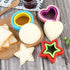 Sandwich Cutter and Sealer,Round Heart Star 3Pcs Shapes Sandwich Decruster Press Mold+8pcs Stainless Steel Mini Vegetable Cookie Cutters,Bread San...