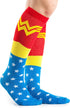 DC Comics Wonder Woman Lighter Blue Uniform Knee High Socks...