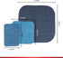 Singer Denim Iron-On Repair Kit, Assorted Sizes, Iron-on Patches for Jeans...