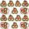 Boao Chinese Fortune Coins Feng Shui I Ching Good Luck Coins Traditional Brass New Year Favor with Red String for Wealth and Success, 5 Styles(20 ...