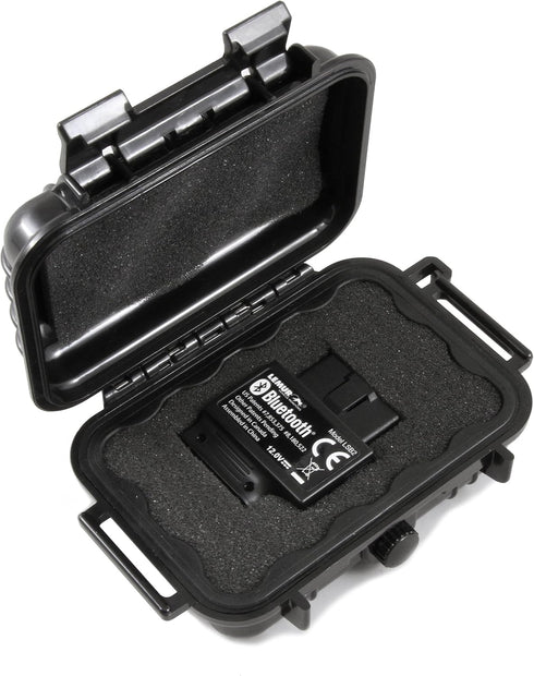 CASEMATIX Waterproof Travel Case Compatible with BlueDriver OBDII Device, Includes Case Only Black......