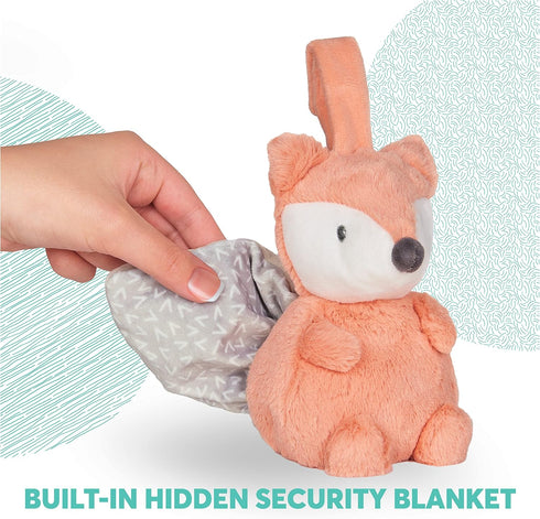 GUND Baby Lil’ Luvs Tuck-Away Lovey, Emory Fox, Ultra Soft Animal Plush Toy with Built-in Baby Blanket for Babies and Newborns...