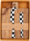 Mud Pie Boxed Board Utensil Set; Board 8" x 5 3/4" | Knife 6 1/4" | Spreader 5 1/2"...