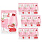 WELCOS KWAILNARA Milk Sheet Mask 10 pcs (Strawberry)...