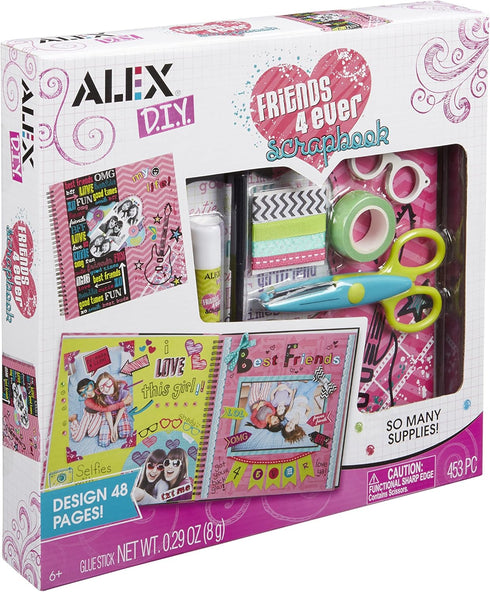Alex DIY Friends 4 Ever Scrapbook Kids Art and Craft Activity...