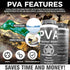 PVA Water Based Mould Release - Polyvinyl Alcohol Agent for Epoxy, Polyester, Vinyl Ester, Resin, Gel Coat, Polyurethane Foam, Silicone-Spray or B...