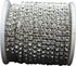 10 Yard Crystal Rhinestone Close Chain Clear Trim Sewing Craft Silver color (4mm)...