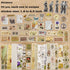 100 Pieces Vintage Ephemera Pack Junk Journal Kit Scrapbook Supplies Decoupage Paper Sticker Material for Art Journaling Bullet Journals Planners ...