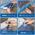 10 Pack Large Vacuum Storage Bags for Comforters, Blankets & Clothes – Vacuum Sealed Compression Bags with Hand Pump – Space Saver Storage Bags fo...