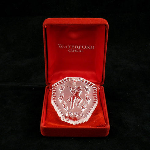 Waterford 1994 Christmas Ornament, Twelve Days of Christmas, 11 Pipers Piping...