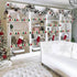 49.2 Ft Christmas Tree Bulletin Board Border, Self-Adhesive Plaid Leopard Christmas Tree Bulletin Board Border Trim for Christmas Winter School Cl...