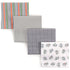 Luvable Friends Unisex Baby Cotton Flannel Receiving Blankets, Dog 4-Pack, One Size...