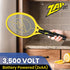 Zap It Electric Fly Swatter Racket & Mosquito Zapper - High Duty Battery Powered 3,500 Volt Electric Bug Zapper Racket - Fly Swatter Electric - Fl...