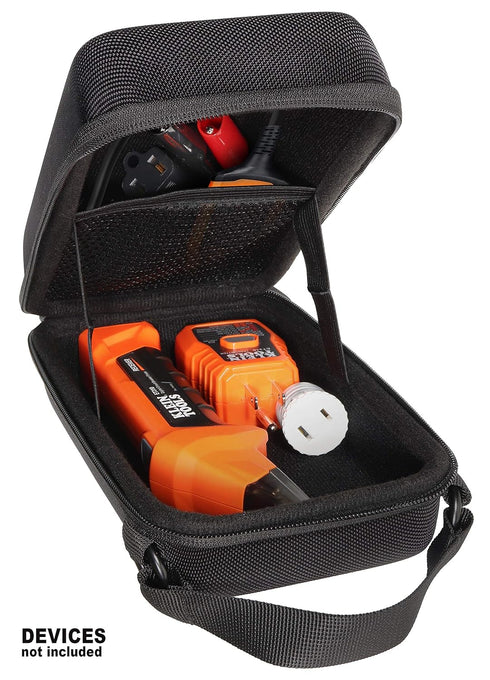 CaseSack case for Klein Tools 80016, ET310 AC Circuit Breaker Finder, Integrated GFCI Outlet Tester, RT310 Receptacle and Accessory Kit...