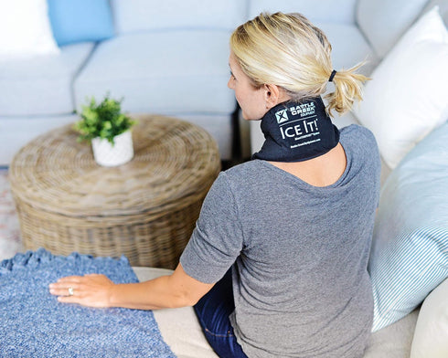 Cold & Hot Therapy System Ice Pack - Ice It! ® MaxCOMFORT™ (Neck Wrap (510)) – from Battle Creek Equipment, Hot & Cold Therapy Items Since 1931...