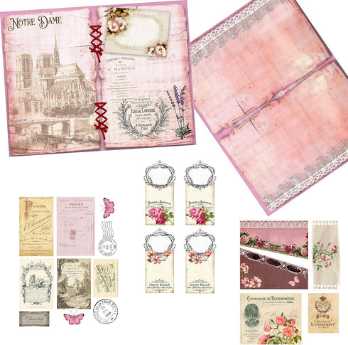 Pink Paris Journal Kit - EZ Journal 7105...