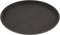 G.E.T. NS-1100-BK BPA-Free Non-Slip Plastic Round Serving Tray, 11", Black...