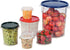 Carlisle FoodService Products Storplus Round Food Storage Container with Stackable Design for Catering, Buffets, Restaurants, Polycarbonate (Pc), ...