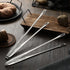 Geiserailie 3 Pcs Kitchen Tongs Korean BBQ Tweezers for Cooking Stainless Steel Kitchen Tweezers Grill Food Yakiniku Cooking Clamp Tool for Salad,...