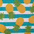 DII Flannel Backed Outdoor Vinyl Collection, Machine Washable, 60 x 120, Pineapple...
