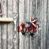 Primitive Country Metal Love Star Wall Art, Americana Hearts and Stars, 4th of July Farmhouse Patriotic Indoor Outdoor Wall Decor (Love)...