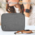 Teamoy Watch Storage Case for 26 Straps, Organizer Compatible with Apple Watch Bands and Other Accessories, Gray...