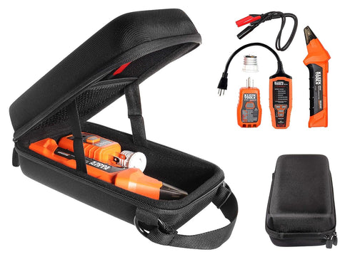 CaseSack case for Klein Tools 80016, ET310 AC Circuit Breaker Finder, Integrated GFCI Outlet Tester, RT310 Receptacle and Accessory Kit...