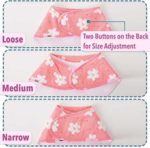 Mr. Pen- Baby Bibs, 8 Pack, Baby Bibs for Girls and Boys, Drool Bibs, Bandana Bibs, Drool Bibs, Toddler Bibs, Baby Bandana Bibs, Baby Bandana, Bib...