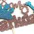Ambishi's Barkday Cake Decor - Puppy Birthday Party, Baby Dog Toppers - Rose Gold & Blue Glitter...