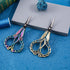 2-Pack Embroidery Scissors Kit with Covers - Cute Cut-Out Design Handles, Sharp Tips for Precise Cutting - Ideal for Craft, Sewing, and More...