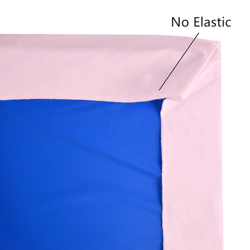American Baby Company 100% Cotton Percale Fitted Nap Mat Sheet with Elastic Corners 24" x 48" x 4" - Soft & Breathable Rest Mat Sheet or Nap Mat C...