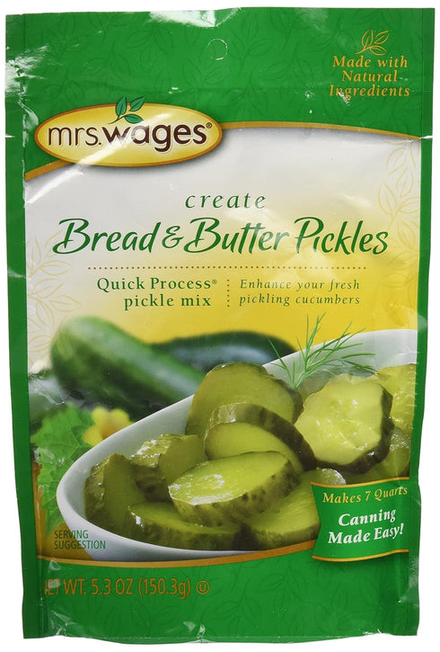 Mrs. Wages Bread N Butter Pickling Mix (Pack of 1)...