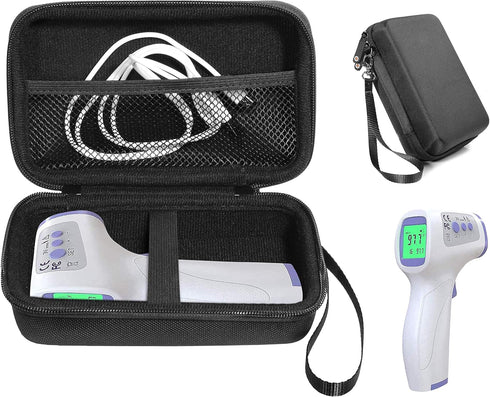 getgear case for Digital Forehead Thermometer, Universal for Non-Contact Infrared Forehead Thermometer Like AXYOFSP, REDESS, iCode, BrillianceHair...