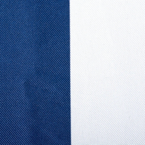 DII Cabana Stripe Outdoor Tabletop Collection, Water Resistant, Napkin (Set of 6), Nautical Blue...