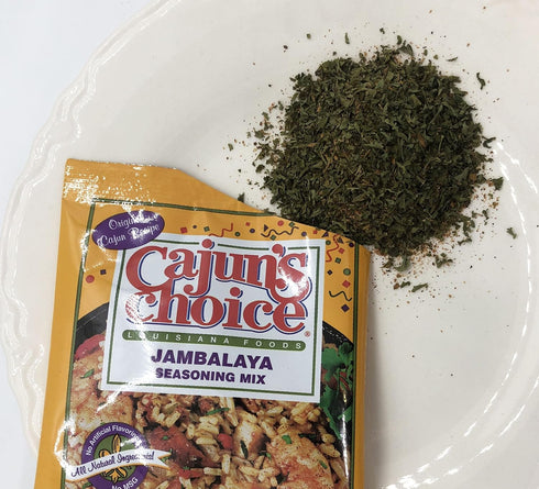 Jambalaya Seasoning Mix 0.42 oz Cajun's Choice Louisiana Foods (Pack of 2)...