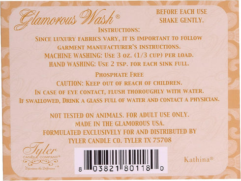 Tyler Candle Company KATHINA Fine Laundry Detergent - 16 fl oz...
