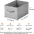 GRANNY SAYS Storage Baskets for Shelves, Fabric Storage Bins with Handles, Collapsible Storage Boxes, Closet Storage Bins, Organizers and Storage,...