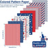 Morcheiong 90 Sheets 4th of July Pattern Paper Set 10 Designs Decorative Paper Double-Sided Craft Origami Paper for Independence Day Scrapbooking ...