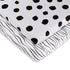 Bassinet Sheet Set 2 Pack 100% Jersey Cotton Black and White Abstract Stripes and Dots by Ely's & Co...