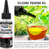U.S. Art Supply Silicone Pouring Oil - 2-Ounce - 100% Silicone for Dramatic Cell Creation in Acrylic Paint...