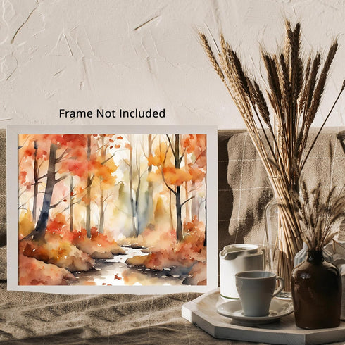 Posterizer 1 pcs- beautiful jungle trees scenary landscape 11-Landscape & Nature Art-Floral Botanical Art- Decor for Home & Office- unframed wall ...