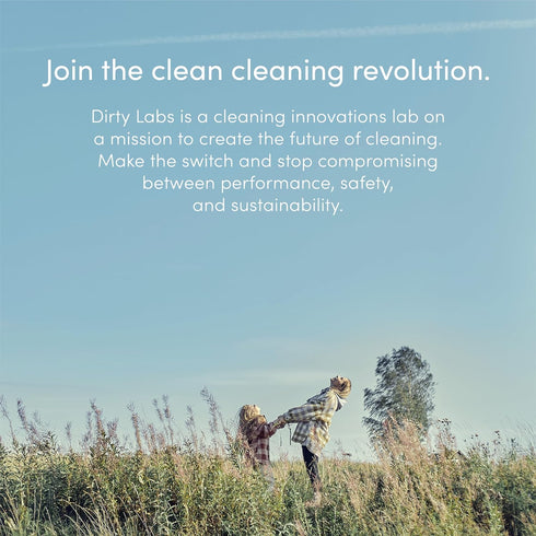 Dirty Labs | Scent Free | Bio-Liquid Laundry Detergent | 32 Loads (8.6 fl oz) | Hyper-Concentrated | High Efficiency & Standard Machine Washing | ...