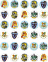 30 x Cupcake Toppers - Wizarding World Inspired Collection of Edible Cake Decorations | Uncut on Wafer Sheet...