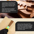 Dura-Gold Sanding Stick Kit with Ergo Handle Yellow Flat with 40 sheet Sandpaper Starter Kit...