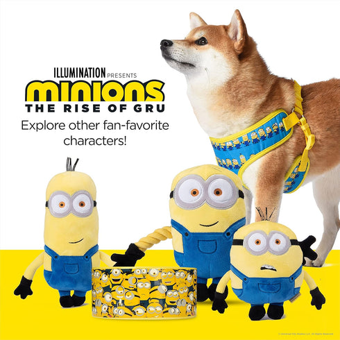 Minions Dog Leash, 4ft (48in) Blue and Yellow Minions in a Row | Gifts for Minions Fans and Their Pets | Officially Licensed Pet Product from Univ...