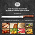 Mama's Great Ultra Sharp Serrated Bread Knife for Homemade Bread with 10.5 Inch Wide Wavy Edge...