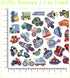 Embroidered Car Patches, Cute Car and Vehicle Iron on/Sew on Patches Applique for Clothes, Dress, Hat, Jeans, Backpacks, DIY Accessories (Pack of ...