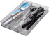 Honey-Can-Do KCH-02157 Steel Mesh 3-Compartment Cutlery Utensil Organizer, Silver...