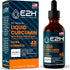 E2H Liquid Turmeric Curcumin for Better Absortion - Natural Joint Support - Turmeric Root Extract with Black Pepper Seed - Boost Your Health - Veg...